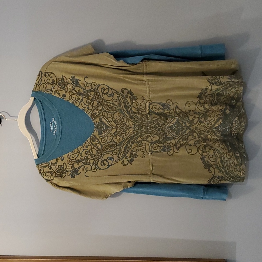3X Sonoma boho patterned tunic